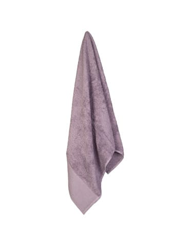 Kąpielowe - Ręcznik łazienkowy bawełniany 50x100 cm miękki i chłonny z żakardową bordiurą lurex JASNY FIOLET - produkt 4