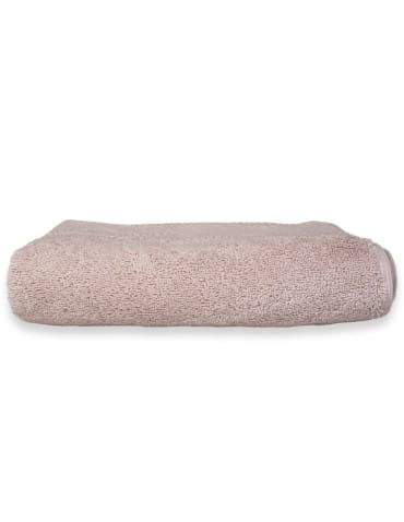Kąpielowe - Ręcznik łazienkowy bawełniany 50x100 cm miękki i chłonny z żakardową bordiurą lurex JASNY R&Oacute;Ż - produkt 4