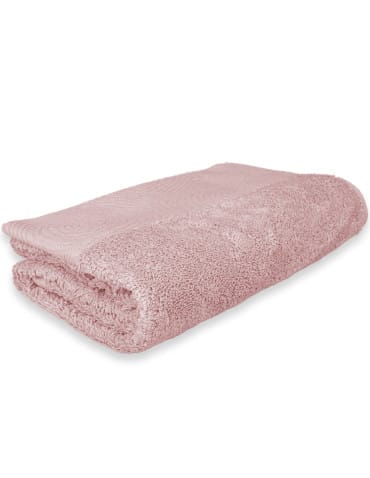 Kąpielowe - Ręcznik łazienkowy bawełniany 50x100 cm miękki i chłonny z żakardową bordiurą lurex R&Oacute;ŻOWY - produkt 5