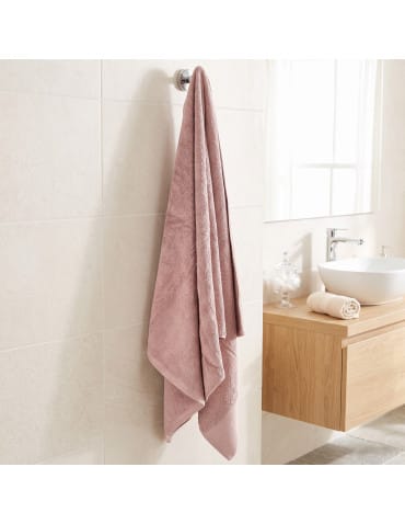 Ręcznik kąpielowy bawełniany 70x140 chłonny duży z błyszczącą nitką lurex - R&Oacute;Ż