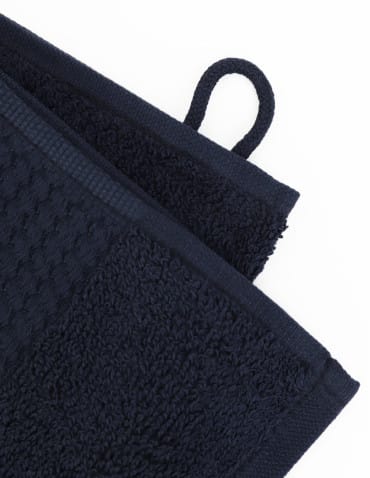 Ręcznik łazienkowy bawełniany frotte 50x100 cm miękki i chłonny - GRANATOWY - produkt 2