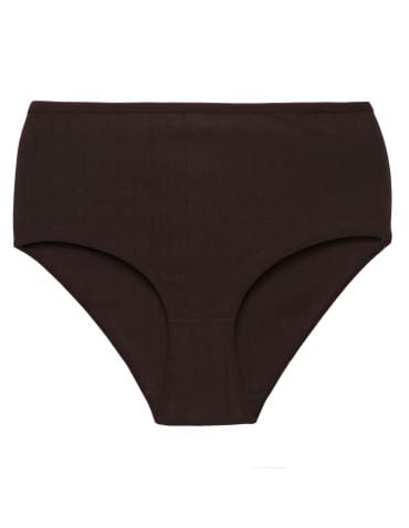 Majtki z wysokim stanem - Damskie figi maxi bikini majtki z wysokim stanem w prążek 4-pak WIELOKOLOROWY - produkt 6