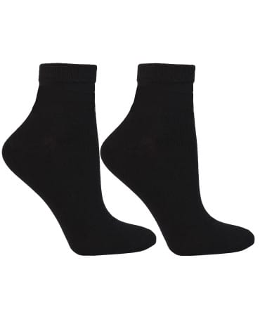 Skarpetki za kostkę - Skarpetki damskie kr&oacute;tkie 3/4 bawełniane w serduszka 6-pak WIELOKOLOROWY - produkt 4