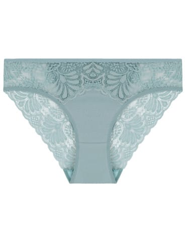 Majtki damskie figi bikini wykończone koronką 6-pak - WIELOKOLOROWY - produkt 2