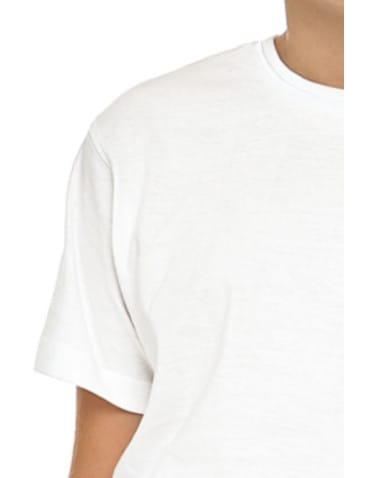 Dziewczynka - T-shirt dziewczęcy bawełniany BIAŁY - produkt 3