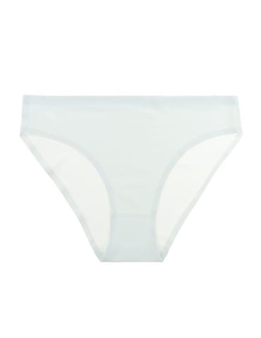 Majtki laserowo cięte bezszwowe figi mini bikini - BIAŁY
