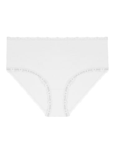 Majtki figi - Majtki damskie figi z wysokim stanem Plus Size 3-pak WZÓR - produkt 4