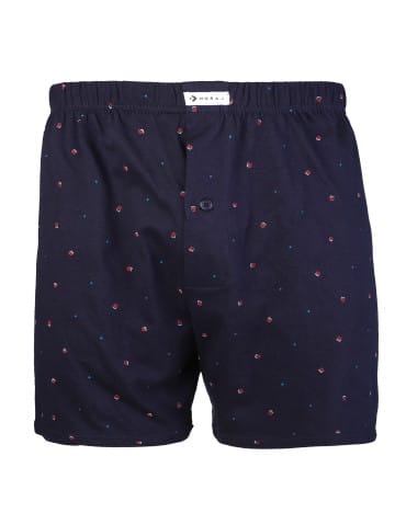 Bokserki luźne - Majtki bokserki męskie bawełniane luźne Plus Size 3-pak WIELOKOLOROWY - produkt 4