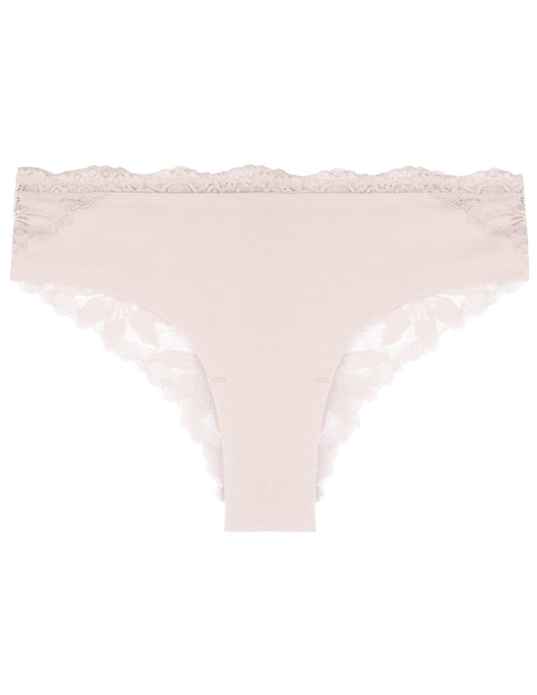 Majtki figi - Majtki bawełniane damskie figi bikini koronkowy tył 6-pak WIELOKOLOROWY  - produkt moraj.pl 3