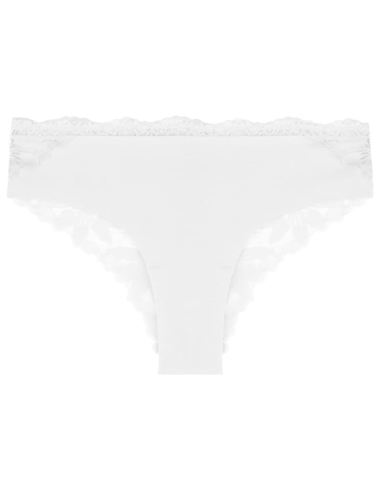 Majtki figi - Majtki bawełniane damskie figi bikini koronkowy tył 6-pak WIELOKOLOROWY  - produkt moraj.pl 5