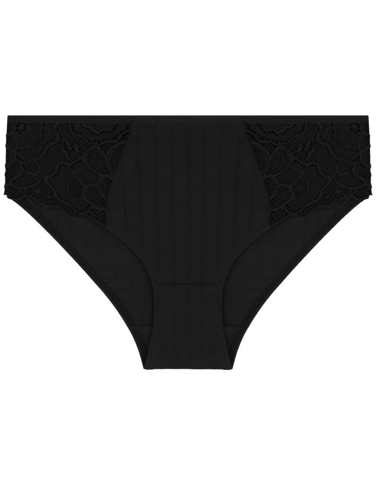 Majtki figi - Majtki damskie figi bikini z koronkowymi wstawkami 6-pak WIELOKOLOROWY - produkt moraj.pl 8