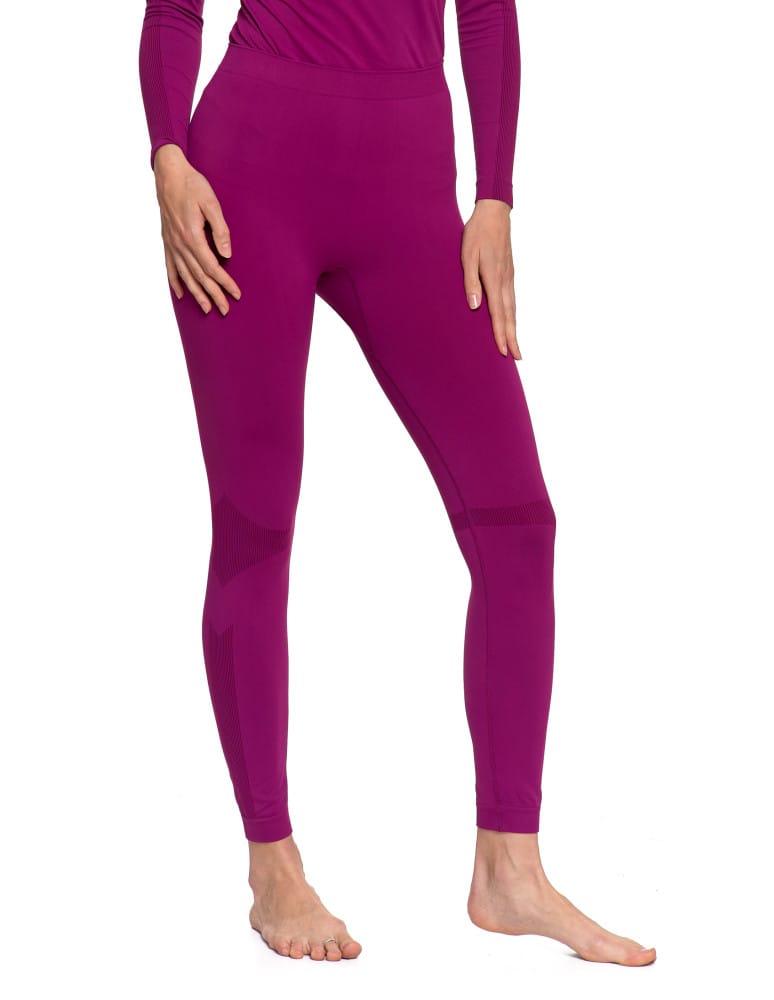Bielizna termoaktywna - Damskie legginsy termoaktywne FIOLETOWY  - produkt moraj.pl 6