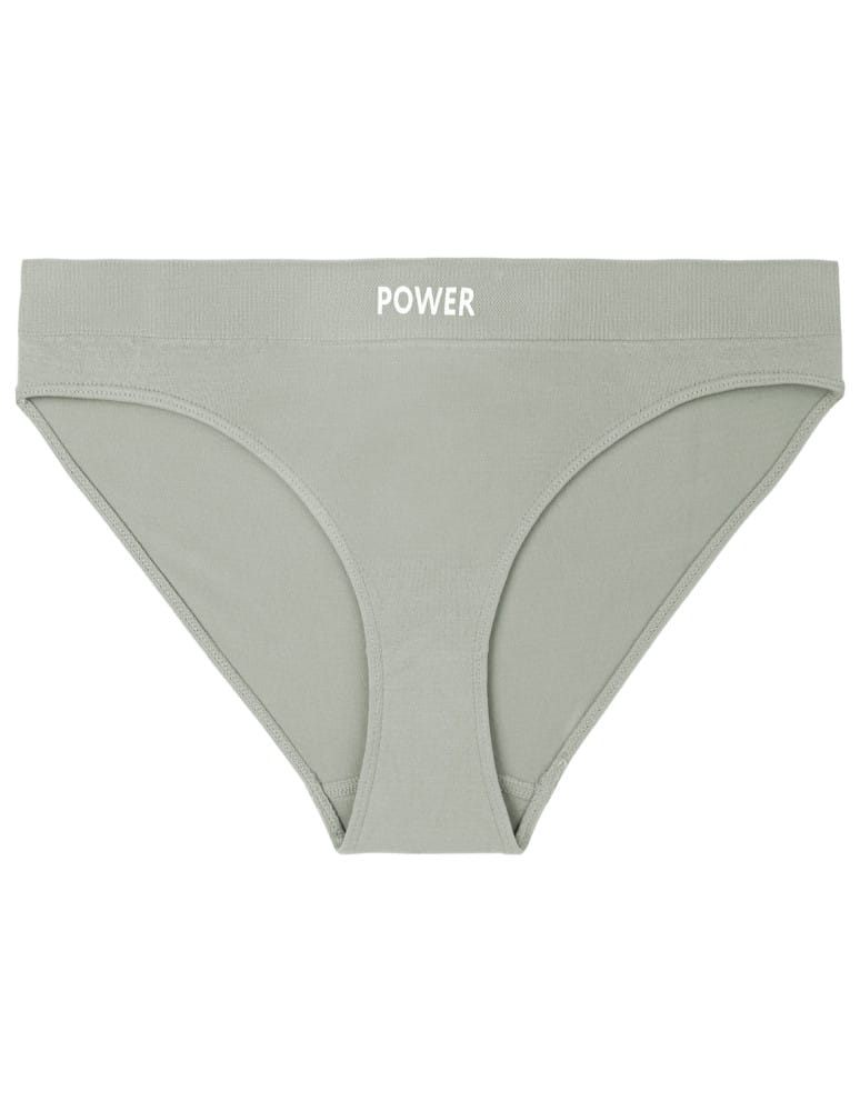 Majtki figi - Majtki damskie figi bikini z szerokim pasem 4-pak WIELOKOLOROWY - produkt moraj.pl 5