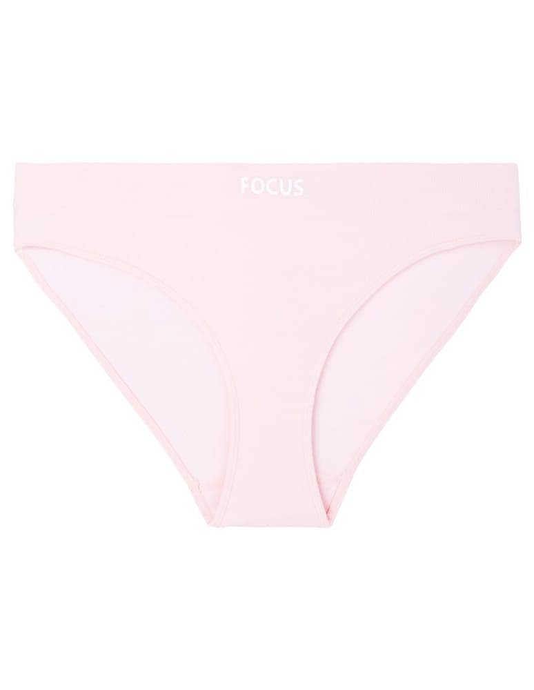 Majtki figi - Majtki damskie figi bikini z szerokim pasem 4-pak WIELOKOLOROWY - produkt moraj.pl 4
