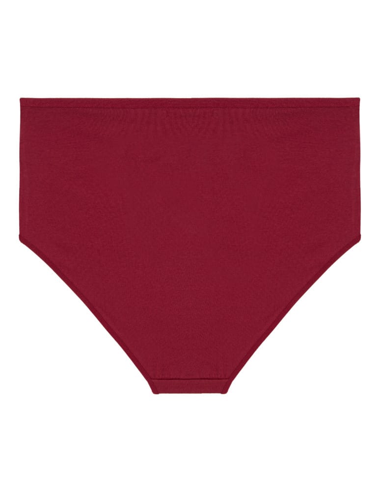 Majtki z wysokim stanem - Majtki damskie maxi bikini Plus Size z koronką 6-pak WIELOKOLOROWY  - produkt moraj.pl 4