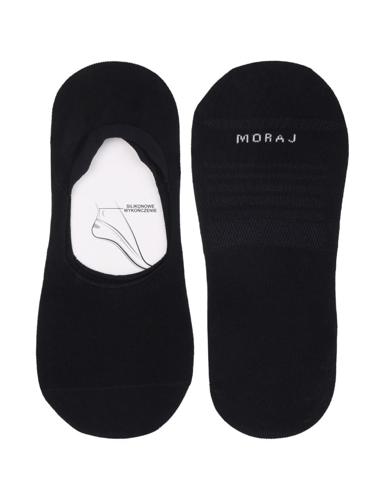 Skarpety damskie - Skarpety niskie stopki unisex basic bez wzoru 12-pak WIELOKOLOROWY - produkt moraj.pl 4