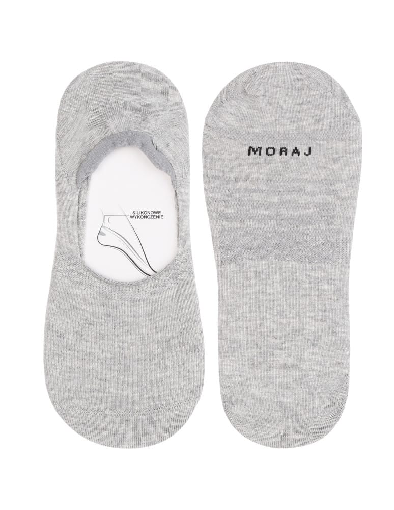 Skarpety damskie - Skarpety niskie stopki unisex basic bez wzoru 12-pak WIELOKOLOROWY - produkt moraj.pl 2