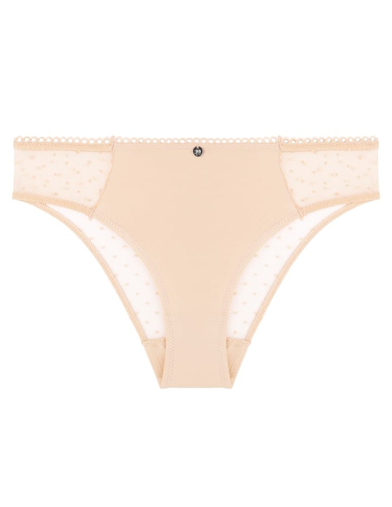Majtki figi - Majtki damskie figi bikini wysokiej jakości z koronkowym tyłem 2-pak WIELOKOLOROWY - produkt moraj.pl 2