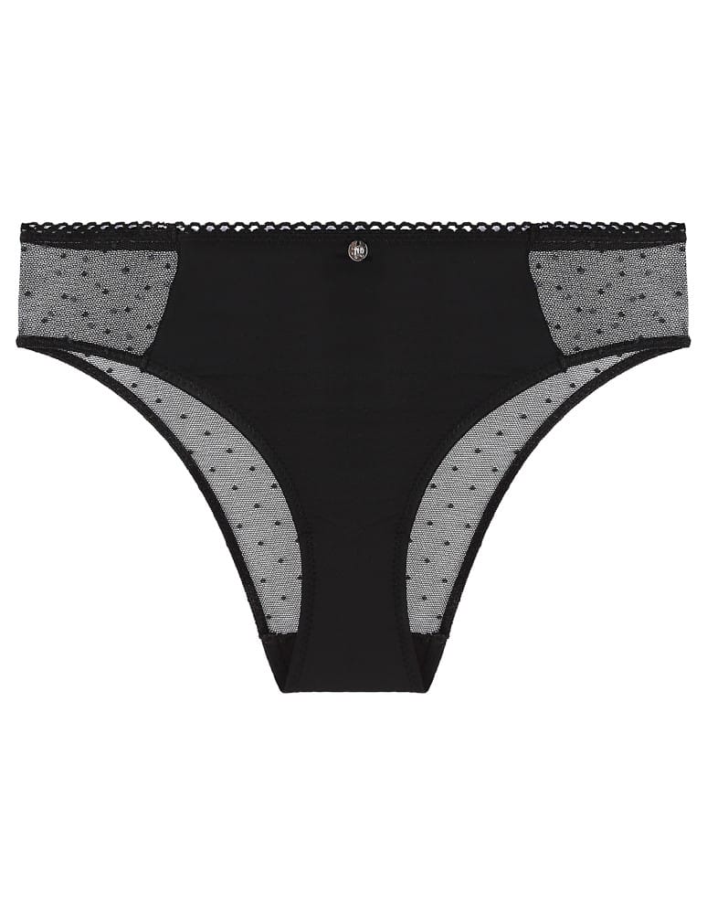 Majtki figi - Majtki damskie figi bikini wysokiej jakości z koronkowym tyłem 2-pak WIELOKOLOROWY - produkt moraj.pl 4