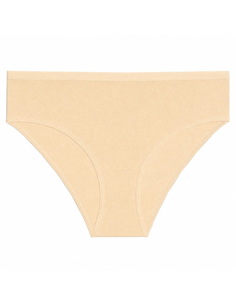 Majtki figi - Figi damskie bawełniane wygodne bikini klasyczny zestaw 4-pak WIELOKOLOROWY - produkt moraj.pl 3