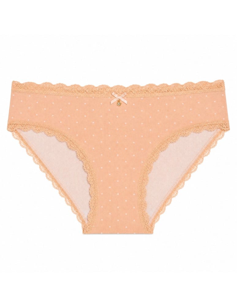 Majtki figi - Majtki damskie bawełniane bikini pastelowe kolory klasyczny zestaw 5-pak WIELOKOLOROWY - produkt moraj.pl 2