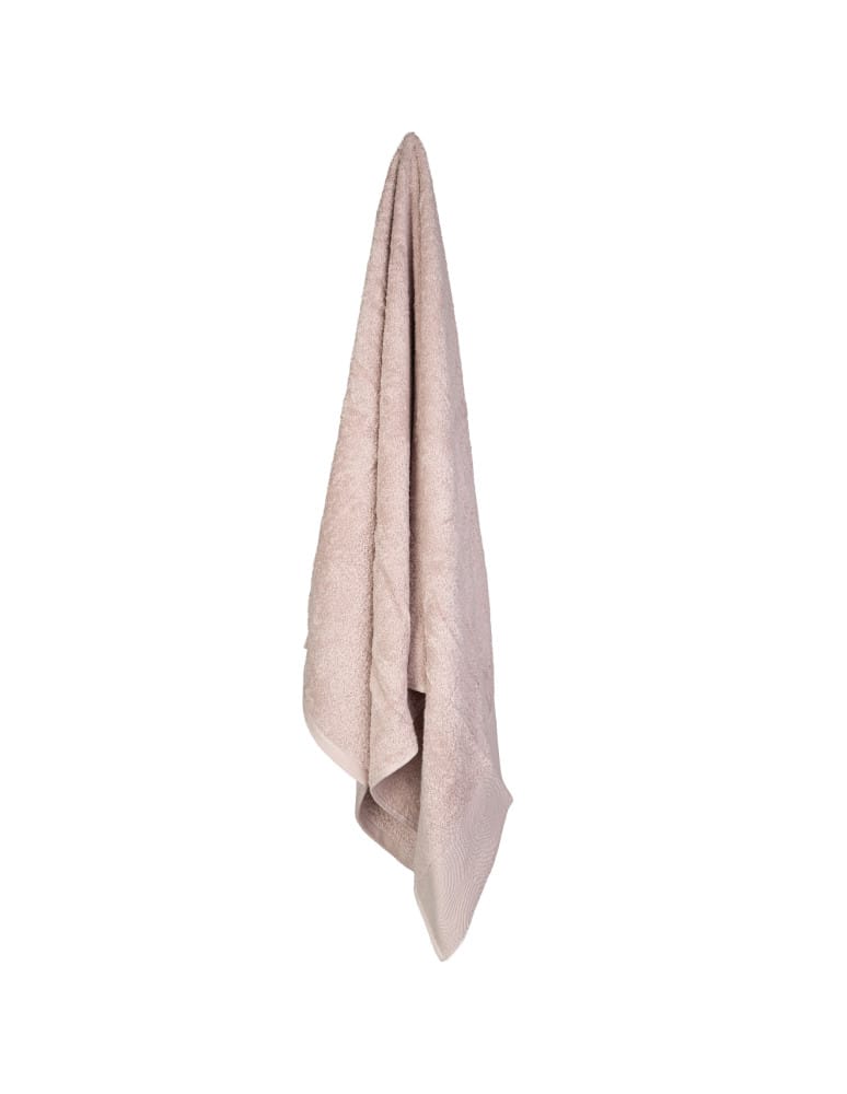 Kąpielowe - Ręcznik kąpielowy bawełniany 70x140 chłonny duży z błyszczącą nitką lurex JASNY RÓŻ - produkt moraj.pl 4