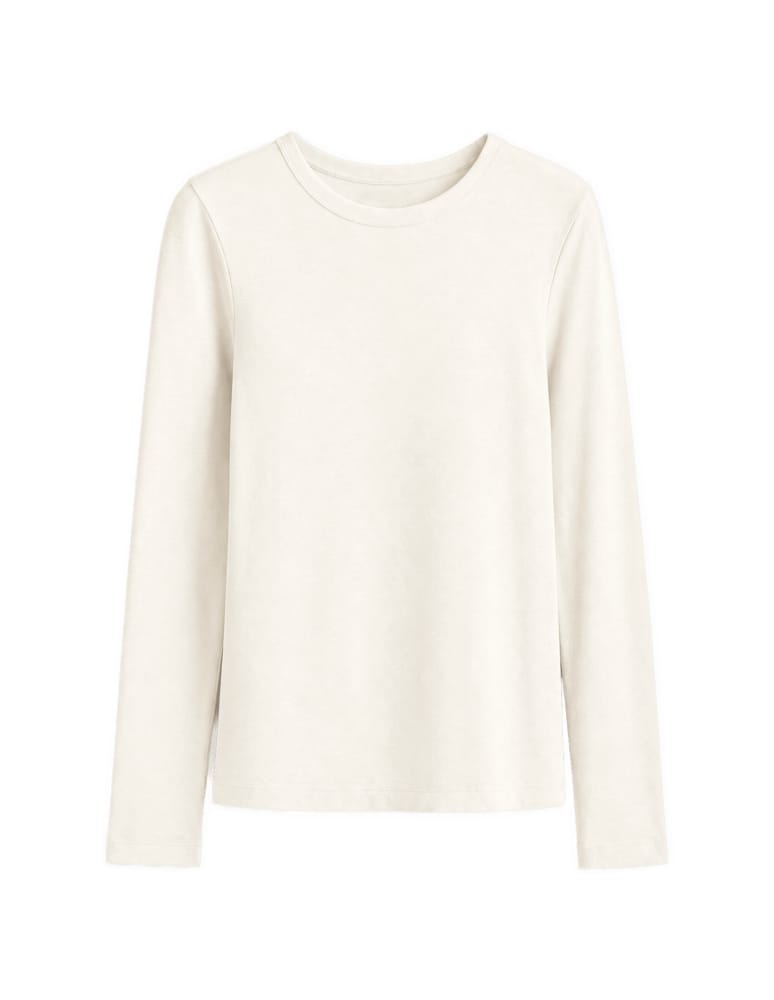 Bluzki z długim rękawem - Gładkie bluzki damskie longsleeve dopasowane Wielopak z długim rękawem 3-pak XXL   - produkt moraj.pl 4