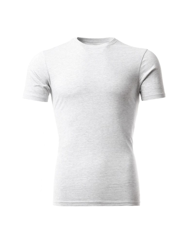 Koszulki i Tank Topy - Koszulka męska bawełniana krótki rękaw T-shirt Plus Size BIAŁY - produkt moraj.pl 2