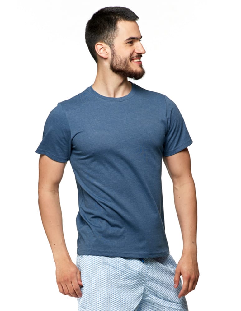 T-SHIRTY I KOSZULKI - Koszulka męska bawełniana T-shirt MIĘTA - produkt moraj.pl 6