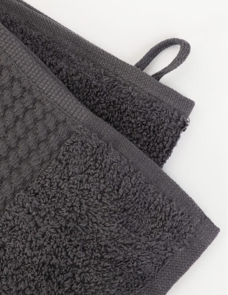 Nowości - Ręcznik łazienkowy bawełniany frotte 50x100 cm miękki i chłonny SZARY - produkt moraj.pl 2