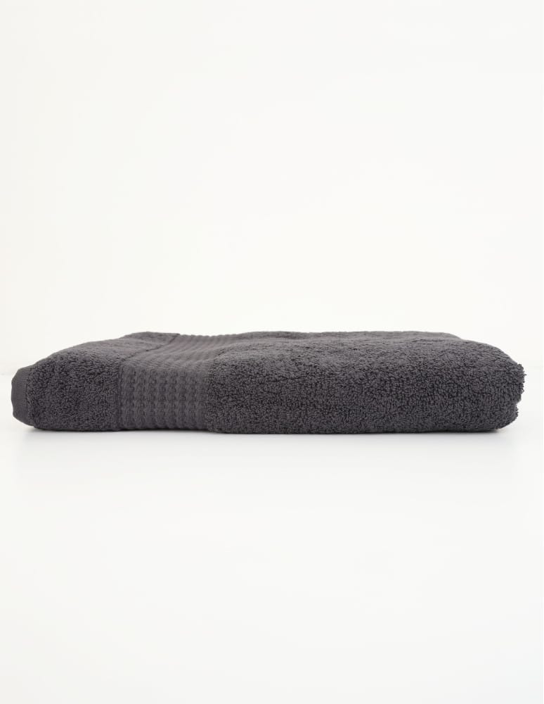 Kąpielowe - Bawełniany ręcznik kąpielowy 70x140 frotte chłonny i miękki w dotyku SZARY - produkt moraj.pl 3