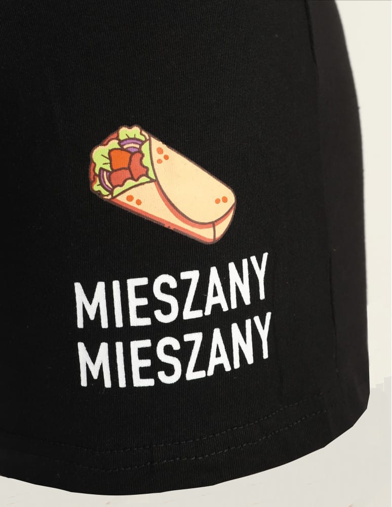 Bokserki dopasowane - Bokserki męskie bawełniane w zabawny nadruk kebab na prezent WZ&Oacute;R 2  - produkt moraj.pl 2