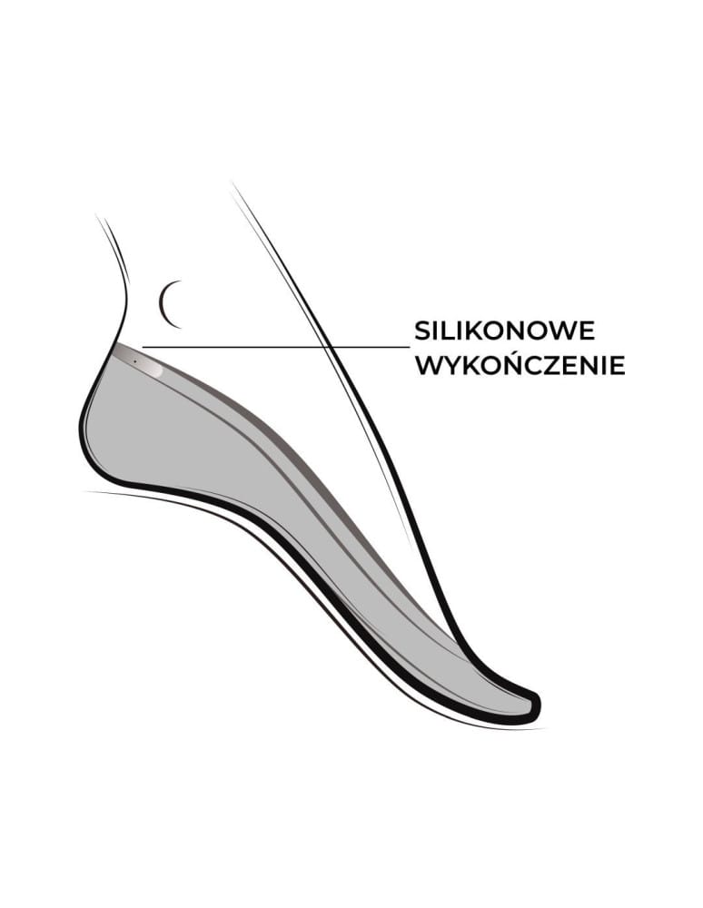 Niskie stopki - Damskie niskie stopki beżowe bawełniany dół 12-pak BEŻOWY - produkt moraj.pl 3