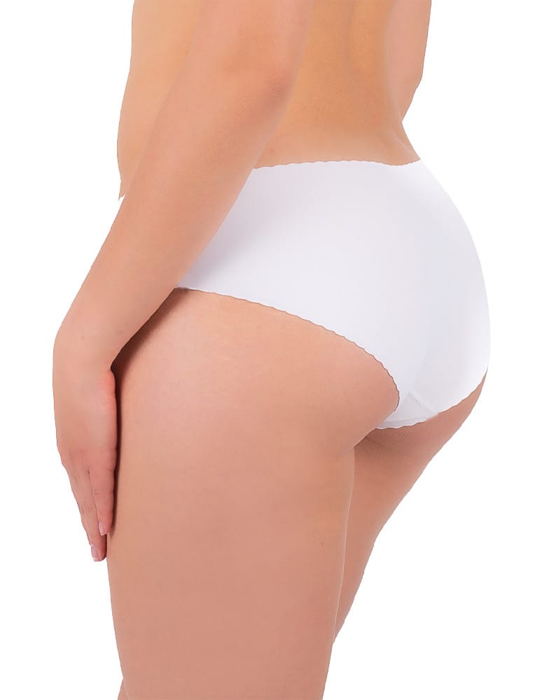 Majtki bezszwowe - Majtki figi damskie bikini laserowo cięte 3-pak WIELOKOLOROWY - produkt moraj.pl 6