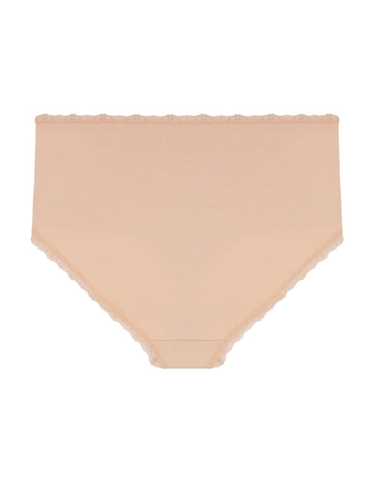 Majtki figi - Majtki damskie figi z wysokim stanem Plus Size 3-pak WZÓR - produkt moraj.pl 3
