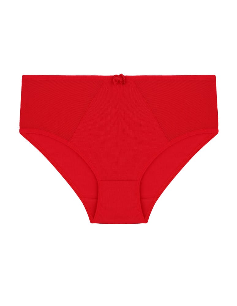 Majtki figi - Majtki damskie figi bikini bawełniane z wstawkami 6-pak WIELOKOLOROWY  - produkt moraj.pl 3