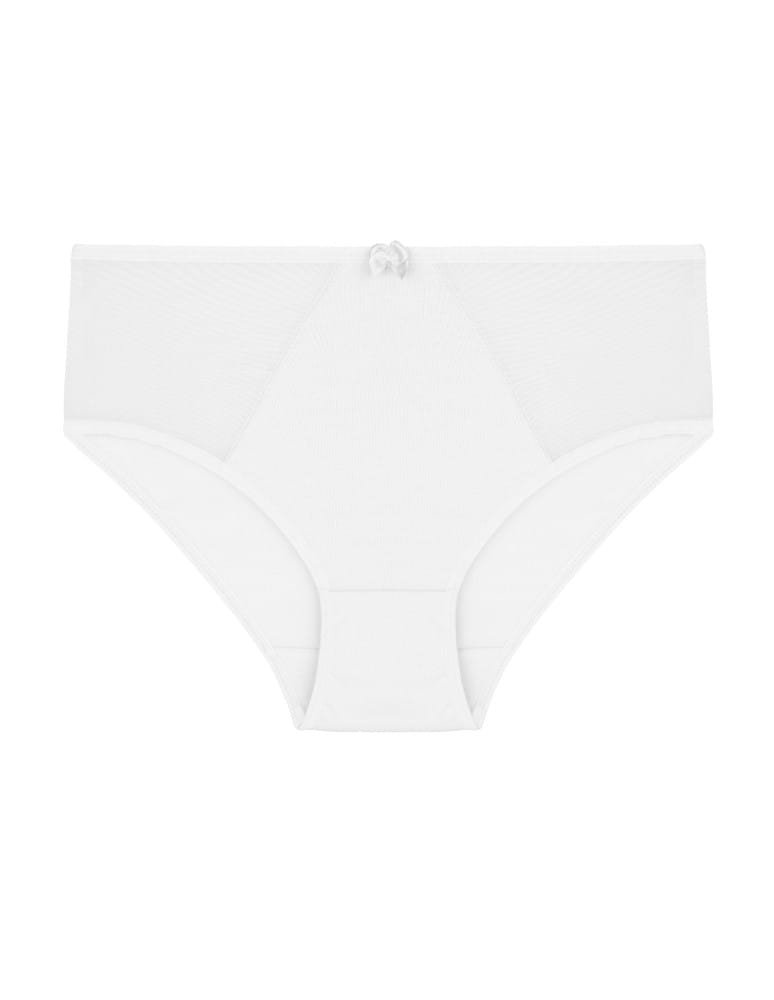 Majtki figi - Majtki damskie figi bikini bawełniane z wstawkami 6-pak WIELOKOLOROWY  - produkt moraj.pl 5