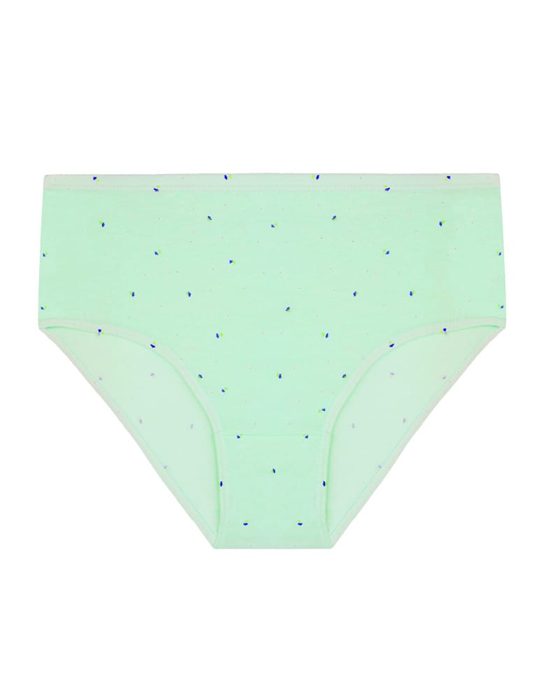 Majtki figi - Bawełniane majtki figi klasyczne plus size 4-pak WIELOKOLOROWY  - produkt moraj.pl 3