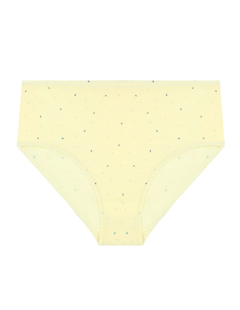 Majtki figi - Bawełniane majtki figi klasyczne plus size 4-pak WIELOKOLOROWY  - produkt moraj.pl 4