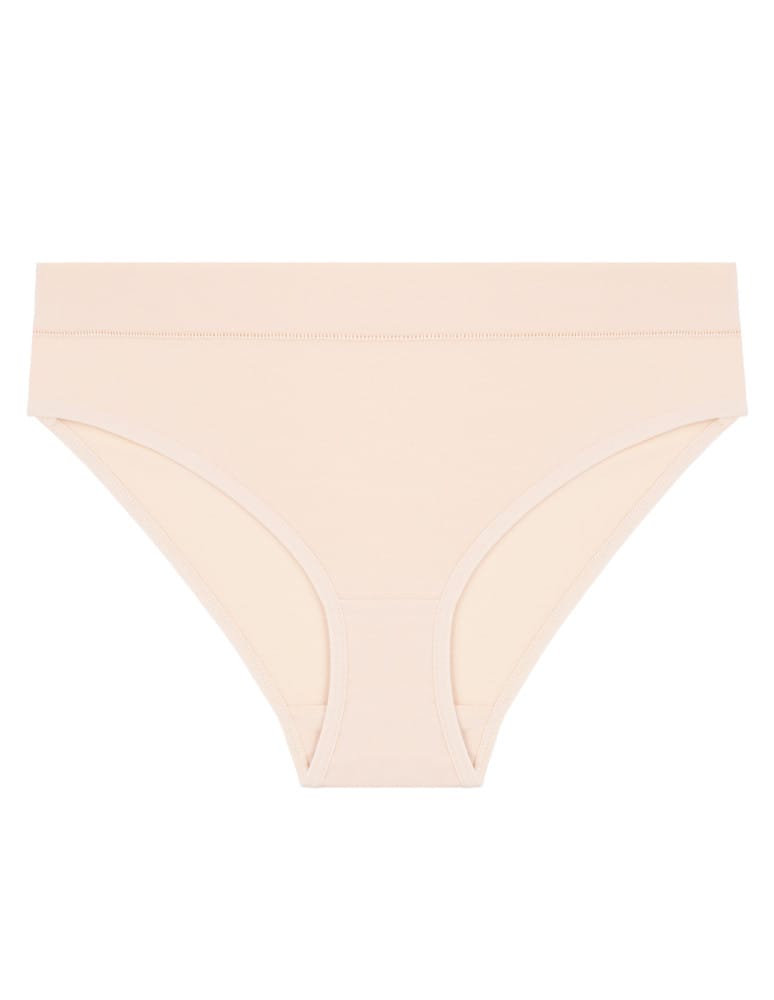 Majtki figi - Damskie majtki figi bikini z podwyższonym stanem 4-pak WIELOKOLOROWY - produkt moraj.pl 2