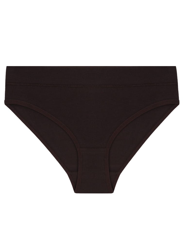 Majtki figi - Damskie majtki figi bikini z podwyższonym stanem 4-pak WIELOKOLOROWY - produkt moraj.pl 4
