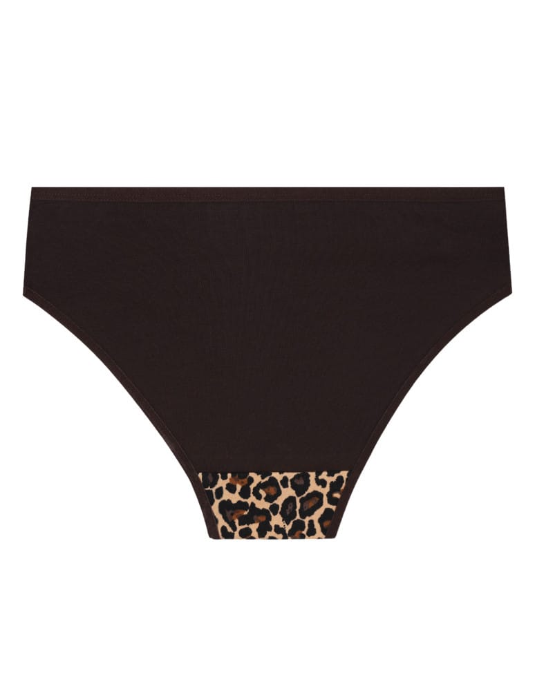 Majtki figi - Damskie majtki figi bikini z podwyższonym stanem 4-pak WIELOKOLOROWY - produkt moraj.pl 6