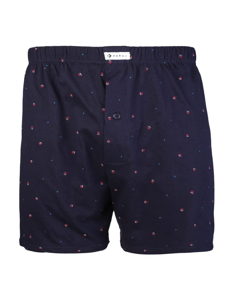 Bokserki luźne - Majtki bokserki męskie bawełniane luźne Plus Size 3-pak WIELOKOLOROWY - produkt moraj.pl 4