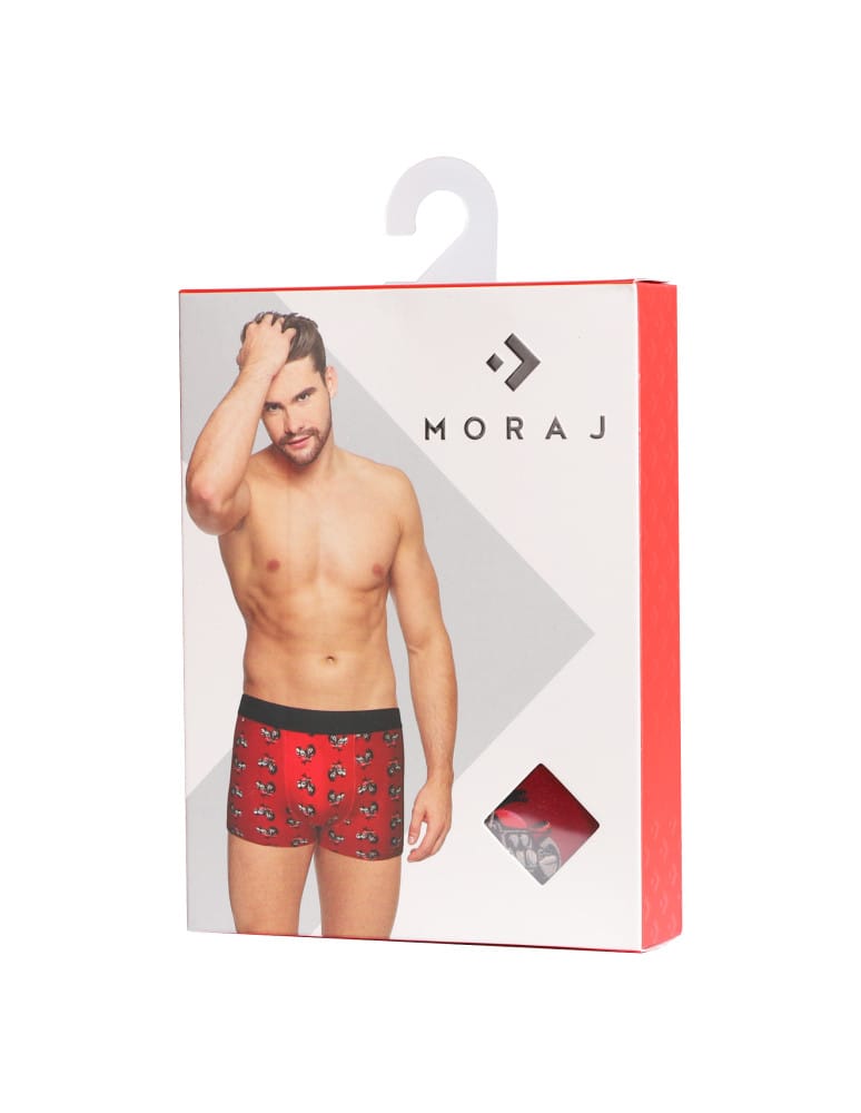 Bokserki dopasowane - Bokserki męskie dopasowane motyw motoryzacji WIELOKOLOROWY  - produkt moraj.pl 2