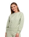 Bluza damska dresowa ZIELONY