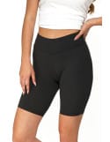 Legginsy damskie wysoki stan typu kolarka peach touch
