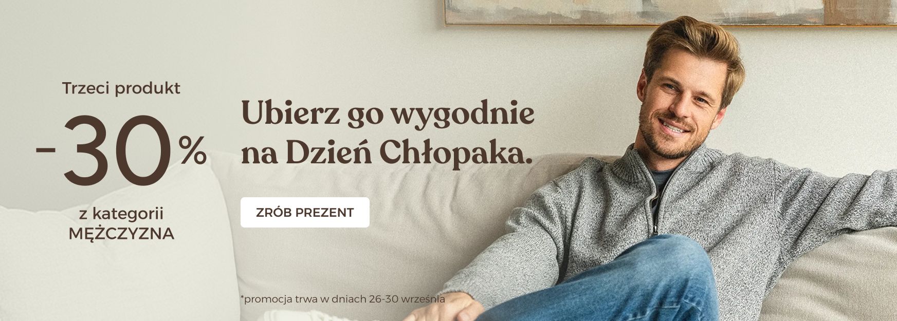 Dzień Chłopaka 2026 w sklepie moraj.pl