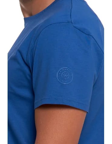 T-shirt męski bawełniany bez bocznych szwów - produkt 2