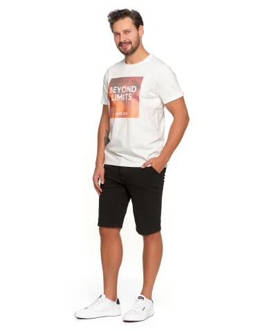 Koszulka męska T-shirt bawełniany z nadrukiem - produkt 2