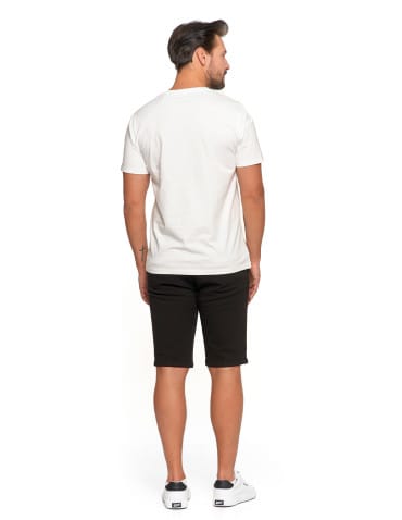 Koszulki i Tank Topy - Koszulka męska T-shirt bawełniany z nadrukiem BIAŁY - produkt 3